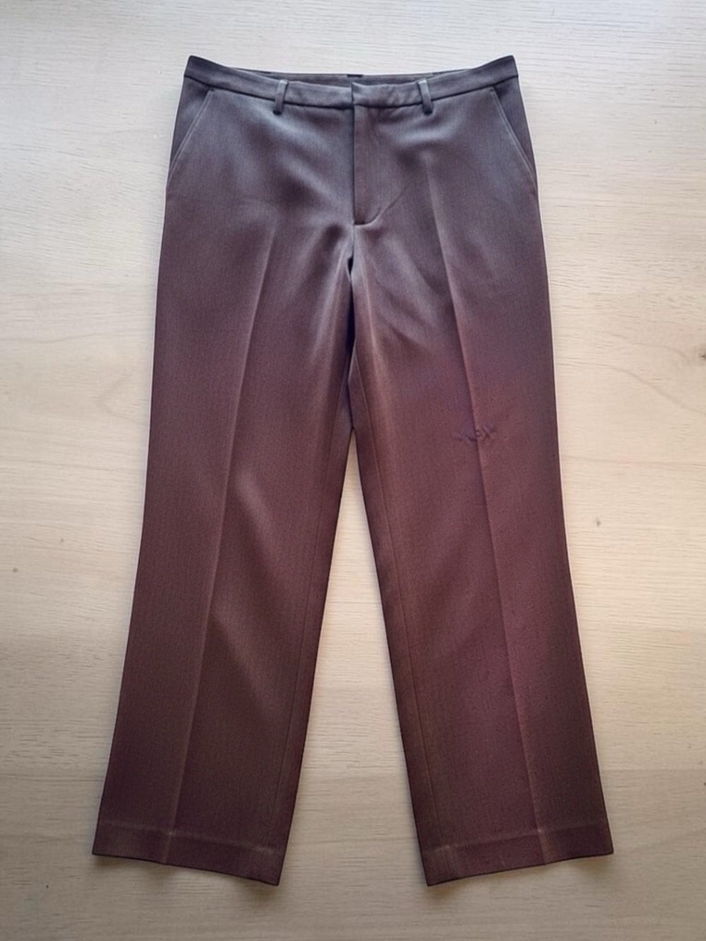 Liz Claiborne Audra Brown Career Pants Size 18W Front Slit Pockets NWT